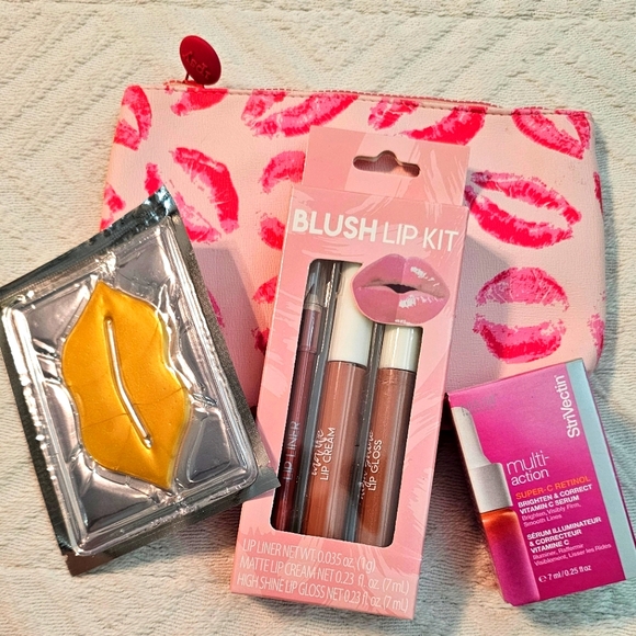 Beauty Bundle Strivectin Super C Serum, Lip Gloss sets and more! New - Picture 1 of 2